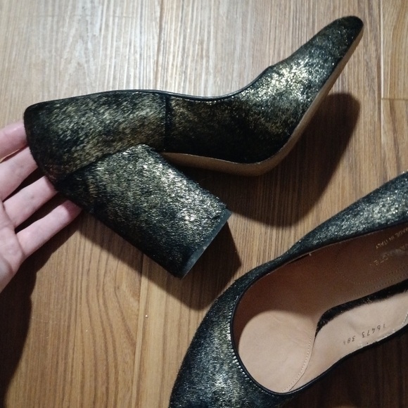 Dries Van Noten Pony Style Calfskin Black Heel Pumps - Picture 8 of 15